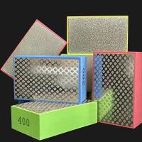 Pads De Pulido De Mano Diamante Para Azulejos Vidrio Bloque De Molienda Abrazividad Para Piedra Mármol Cerámica Discos De Arena Herramientas De Pulido - details 0