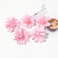 5/10Pcs Cabezas De Girasol Artificiales De Seda 9cm Decoración De Hogar Y Bodas Accesorio Para Coronelas DIY Sin Químicos - details 10