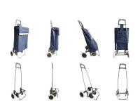 HOGARISIMO Carro de compra plegable ligero con 4 ruedas alta calidad ,carro de compra con 4 ruedas gitatoria ,bolsa de compra - details 3