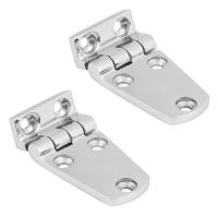 2pcs Juego De Bisagras De Puerta Planas Para Barco Yate Marítimo Acero Inoxidable 316 Juego De Bisagras Dobles Para Puertas Y Ventanas De Yate - details 0
