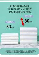 Toalla De Baño Para Mascotas Desechable Grande Para Perros Y Gatos Uso Dual Secado Rápido Absorción Tamaño 70x30cm Material Algodón 100% - details 4