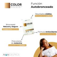 Avanceutics COLOR BOOSTER AUTOBRONCEADO   Cápsulas para bronceado  Suplemento para bronceado  Cápsulas autobronceadoras  30 cápsulas - Vegano, Sin Gluten, Sin Lactosa - details 2