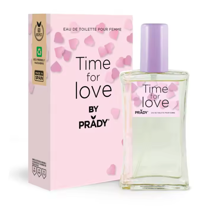 XHC BRICO - PRADY - Colonia para Mujer - Time for Love - 90ml - 1
