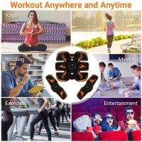 Estimulador Muscular EMS Inteligente Sin Cable Entrenador De Fitness Adelgazante Corporal Masajeador De Masa Para Abdomen - details 4