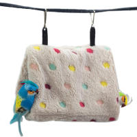 Nido De Hamaca Triangular Para Perros Y Gatos Casa De Invierno Cálida Cueva Colgante Para Pájaros Cages Tent Materiales De Algodón Suministros Portátiles Para Mascotas - details 3