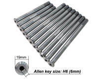 HEPPE Eje De Bicicleta De Titanio Para MTB Y Carretera Ultra Ligero Compatible Con Eje Transversal 12x142 12x148 Para Rueda Trasera Y Horquilla 12x100 12x110 - details 18