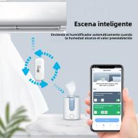Sensor De Temperatura Y Humedad Inteligente Tuya Zigbee/Wifi Batería Poderada Termostato APP Seguridad Inteligente Compatible Con Google Home - details 5