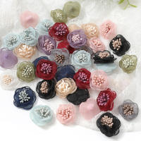 Flor De Encaje Con Estambul Para Boda DIY Accesorios Para Niñas Decoración De Casa Flores Artificiales Para Vestido De Novia Y Cumpleaños - details 1