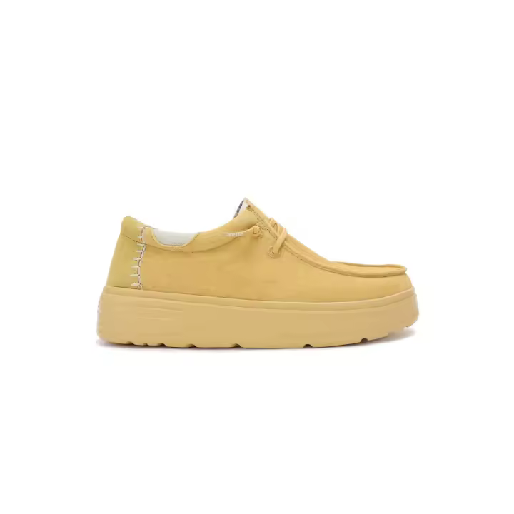 Zapatillas Pitas Wallabi Daisy Mujer Mostaza - 1