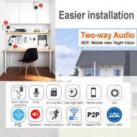 Cámara PTZ IP WiFi JIENUO Con Detección De Humanos Y Seguimiento Automático Vigilancia De Seguridad Interior Visión Nocturna Nube Sin Cable HD Cámara De Hogar Onvif - details 7