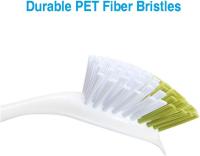 Cocina, fregadero, Olla, fregar con Cerdas duraderas, Amarillo-Verde, 3 UDS. - details 0