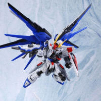 Figura De Acción MGSD Freedom ZGMF-X10A Para Niños Con Base Y Pegatinas Decoración De Escritorio Juguete Coleccionable - details 4