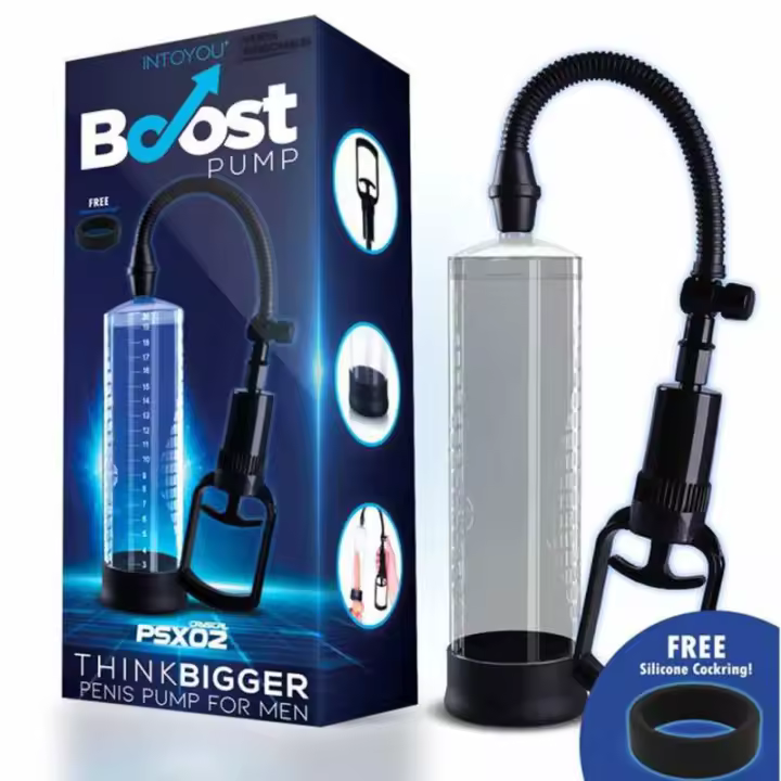 Boost Bomba de Erección 19,5x5,9 cm Negra PSX02  8436583790779 - 1