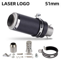 Accesorios De Motocicleta Universal En Acero Inoxidable Modificar Escape Project Muffler 51mm 60mm Para TNT125 GPR150 MT15 R25 XMAX125 250SR PCX - details 15