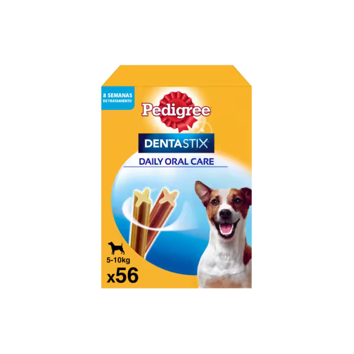 Pedigree Dentastix Uso Diario Limpieza Dental Para Perros Pequeños 56 Barritas - 1