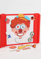 Libro De Rompecabezas Magnético De Madera Con Cartas Para Niños Tema De Vida Marina 3D Cambio De Ropa Y Caras Juguetes Educativos Para Niños - details 13