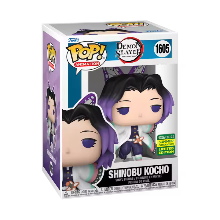 Funko pop Shinobu Kocho 1605 2024 Summer Convention Demon Slayer - 1