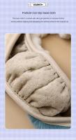 Cubierta De Volante De Peluche Otter Rabbit Suave Y Fluffy Pack De 1 Ajuste Para Volantes De 13.4'' - 15.75'' - details 8