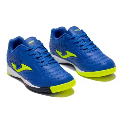 Zapatillas fútbol sala JOMA Toledo JR con cordones en dos colores - 1