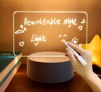 Lámpara 3d personalizable con alimentación USB para escribir mensajes, dibujar Regalos originales para parejas san valentín - details 0