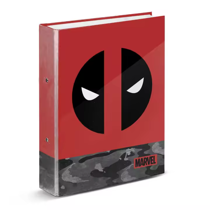 Marvel Karactermania Carpeta de anillas Marvel 61386 rojo Junior - 1