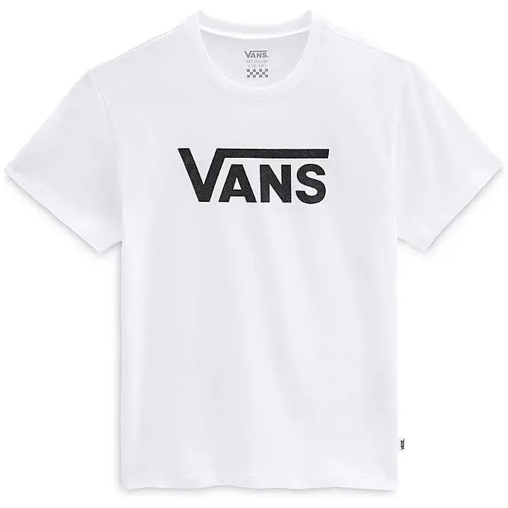 Camiseta de Manga Corta Vans Gr Flying V para niños unisex en color blanco - 1