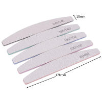 Kit De 5/10 Pcs Archos De Uñas Profesionales Con Papel De Herramientas De Pulido De Uñas 100/180 Y Accesorios De Uñas Limón - details 1