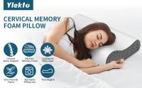 Cojines para el cuello, cojines cerales para aliviar el dolor, cojines de espuma viscoelástica contorneadas, cojines ergonómicas para dormir, cojines para La Cama, fundas de almohada para dar soporte al Cuello - details 0