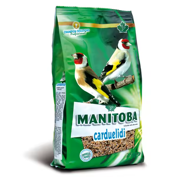 Alimento para Pájaros Manitoba Carduelidi 2,5 Kg - Mezcla de Semillas Equilibrada - 1