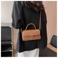 Bolso De Hombro Para Mujer En Cuero PU Moda Cruzado Vintage Bolsos De Malla Cuadrada Bolso De Bocadillo Negro - details 7