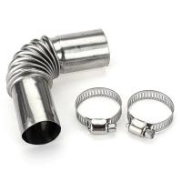 Conector De Tubo De Exhalar Elbowed 25mm Para Calentador De Diesel Webasto Con Abrazaderas Pieza De Repuesto Para Calentadores De Coche - details 4