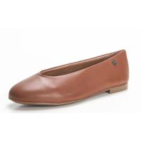 Manoletina o bailarina de piel marca Chamby 635 suela de goma - details 4