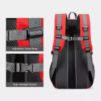 Mochila De Escalada Al Aire Libre 40L Gran Capacidad Para Viajes Y Senderismo Material Oxford Con Lining De Poliésterdetails 3