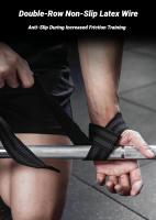 2Pcs Cinturón De Ejercicio Antideslizante Para Peso Muerto Y Tirantes De Agarre Fitness Silicona Resistente Al Desgaste Para Gimnasio Y Ejercicios Con Mancuernas - details 3
