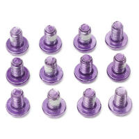 Juego De 12 Piezas De Tornillos Para Frenos De Disco De Bicicleta Acero M5x9mm T25 MTB Accesorios De Ciclismo Previene La Sujeción - details 4