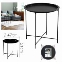 LILI HOME Mesas Nido - Diseño Moderno y Funcional Dimensiones: 50 x 50 x 50 cm / 40 x 40 x 40 cm / 30 x 30 x 30 cm. Perfectas como mesas de café, auxiliares, de noche o decorativas. Base metálica que garantiza durabilidad y firmeza. - details 6