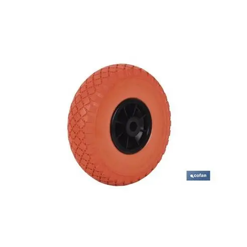 Cofan Rueda Carretilla Almacen Impinchable con Rodam - Resistente - 1