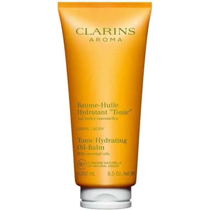 Clarins Tonic Bálsamo Corporal Con Aceites Esenciales 200 Ml para Todo Tipo de Piel - 1