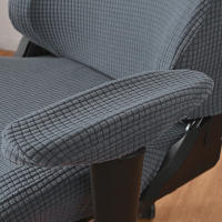 Cubierta De Silla De Juego Elasticidad Para Oficina Banquete Anti Suciedad Funda De Silla Deportiva Computadora Material Poliéster Estilo Sencillo - details 8
