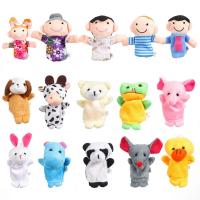10Pcs Muñeco De Peluche Para Bebés Juguetes Educativos De Familia De Animales Dibujos Animados Muñeco De Teatro Para Niños Y Niñas De 3 a 12 Años - details 9
