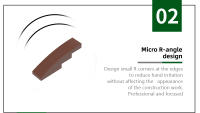 Wange 120Pcs Accesorios De Color Compatible Con Bloques De Construcción DIY Para Niños Piezas De Montaje Curvadas Y De Inclinación 4x1 11153 - details 5