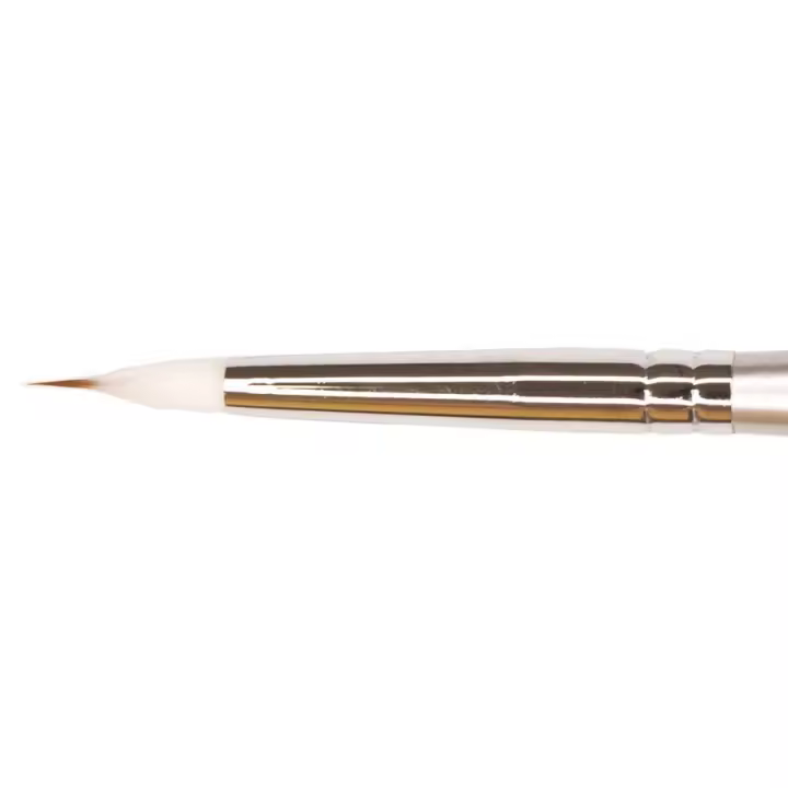 Thuya Pincel Acrylic Paint M de Madera - Pelo Natural para Uñas Acrílicas - Pincel Especial para Acrílico - 1