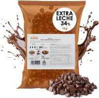Coberturas de Chocolate Trapa - Bolsa Kilo - 70% Negro - Extra Leche - Chocolate Blanco - Sin Azucar - 52% Negro - Especial Reposteria - Gotas de Chocolate - details 2