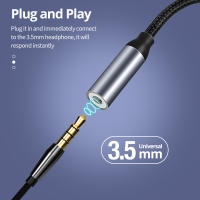 Adaptador De Audio USB Tipo C a 3.5mm Aux Para Samsung Galaxy S21 Ultra S20 Note 20 Cable De Auriculares Convertidor Tipo-C Jack 3.5mm - details 1