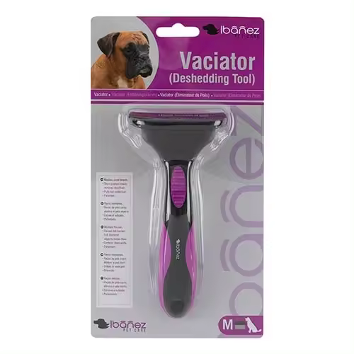 Ibañez Ibáñez Vaciador de Pelo para Mascotas - Eliminador de Pelo Muerto - Reducción del 90% en la Muda - 4 Modelos - 1