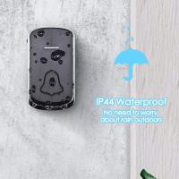 Timbre inalámbrico - Timbre inalámbrico para Exterior resistente a Agua hasta 300 m con indicador LED, 58 melodías, 4 volúmenes ajustables para Puertas de Casa, oficina, hotel, etc. - details 1