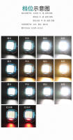Nueva luz de trabajo COB con carga tipo C, iluminación exterior, reflector, luz LED portátil para acampar - details 10