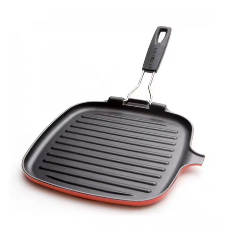Parrilla grill de hierro con mango desmontable Le Creuset - 1