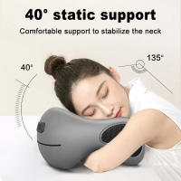 Almohada De Cuello Multifuncional En Forma De U De Espuma Suave De Rebound Lento Para Descanso Viaje Salud Cervical Masaje Almohadas De Tamaño Mediano Material Algodón 100% Relleno De Espuma De Memoria - details 15
