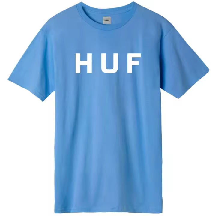 Camiseta de Manga Corta Huf Essentials Og Logos para hombre en color azul - 1